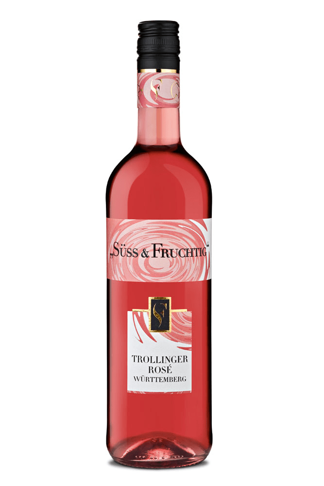 Württembergische WZG Süss & Fruchtig Trollinger Rosé Qualitätswein süß 0,75L