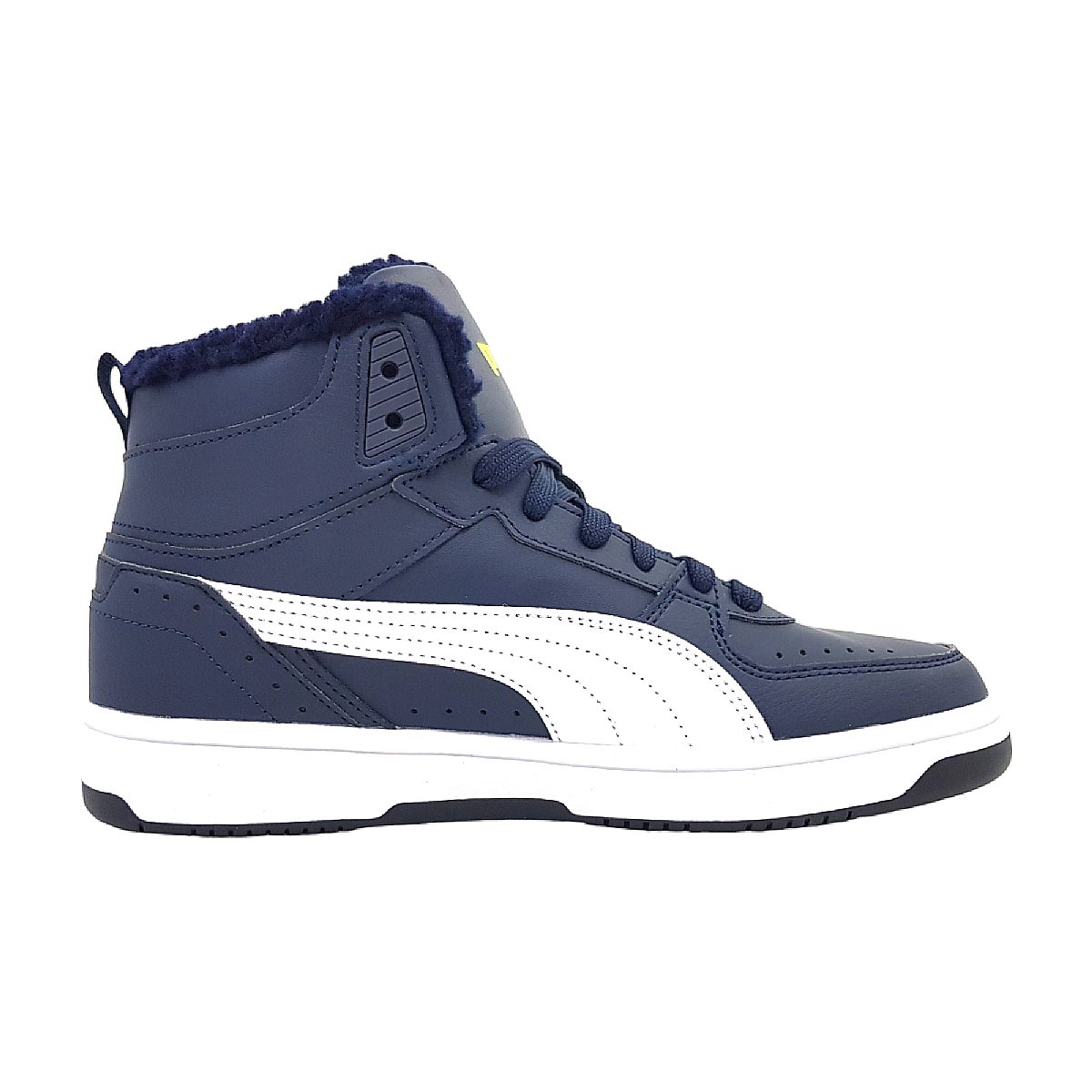 Puma Rebound Joy Fur JR 375477 Blau 007 navy/ white