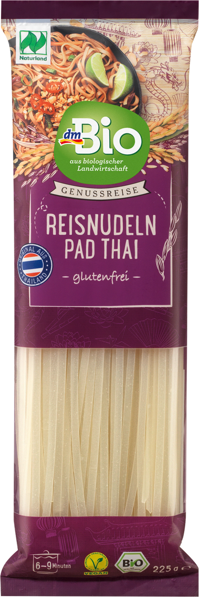 Nudeln, Reisnudeln Pad Thai, 225 g