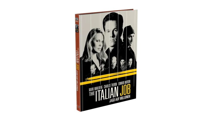 THE ITALIAN JOB – Jagd auf Millionen - 2-Disc Mediabook Cover B (Blu-ray + DVD) Limited 500 Edition – Uncut