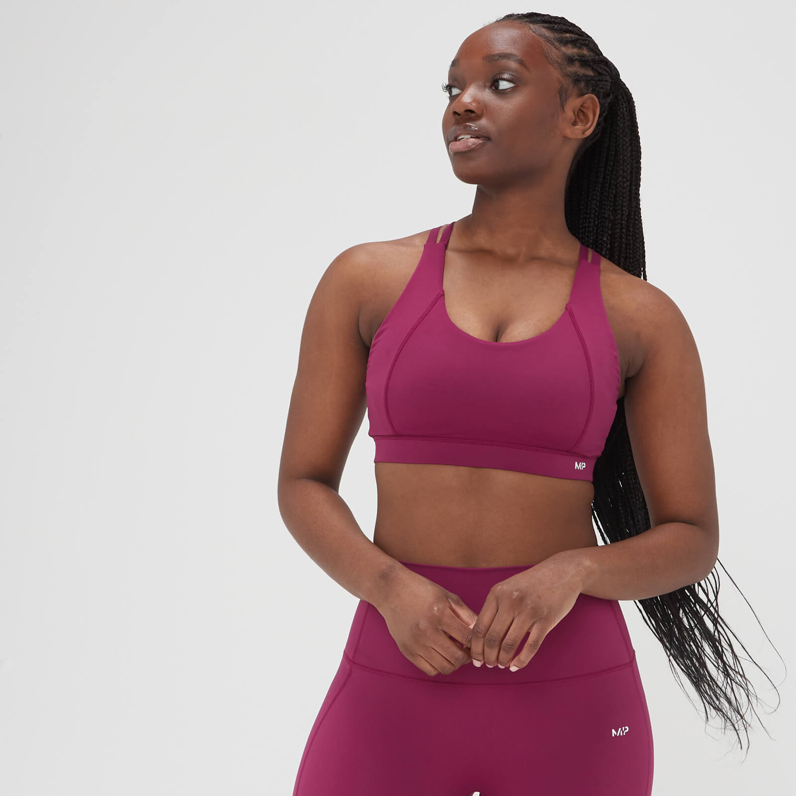 Brassière de sport MP Adapt pour femmes – Violet foncé