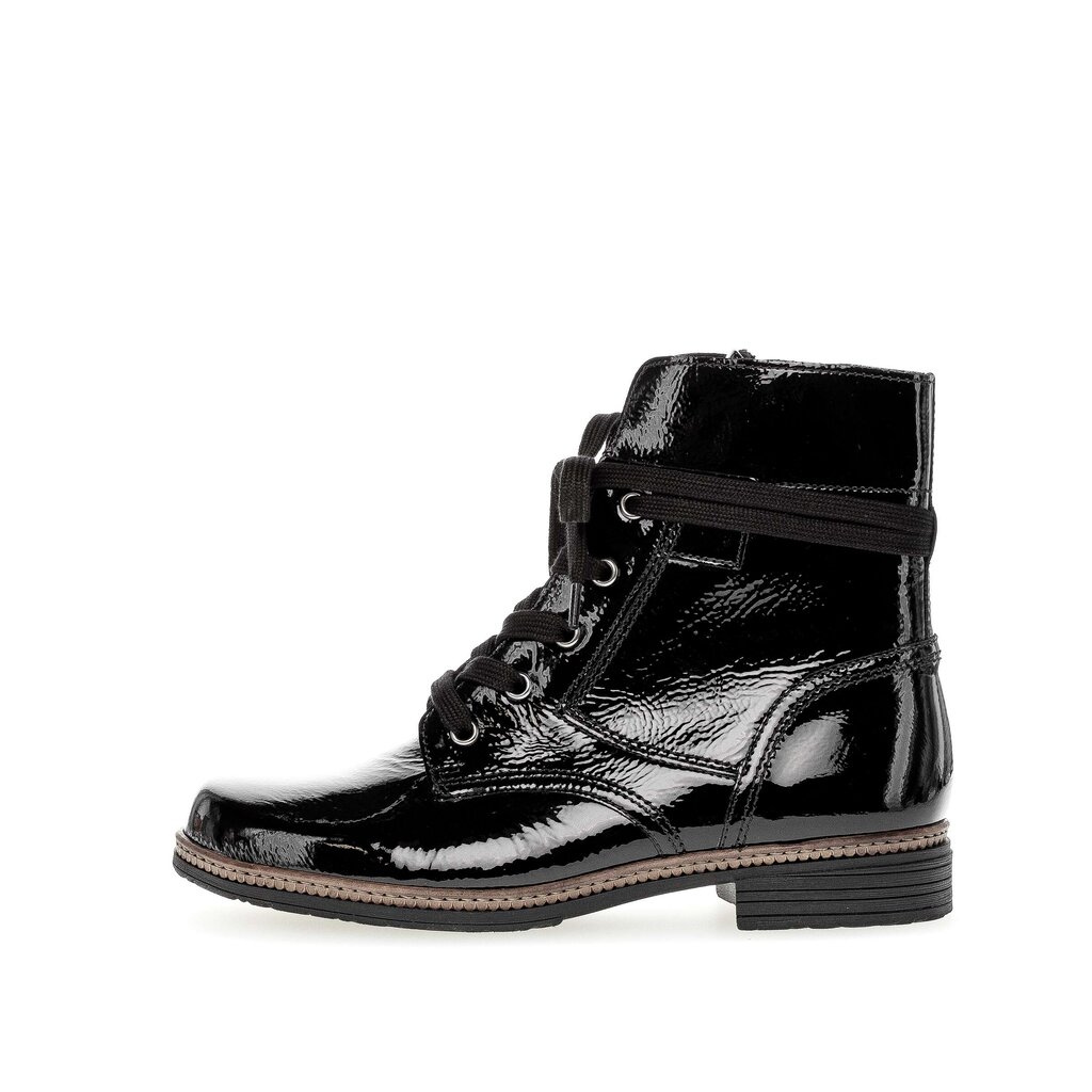 Gabor fashion Schnürstiefelette schwarz