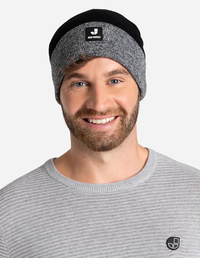 Strickmütze - Applikation