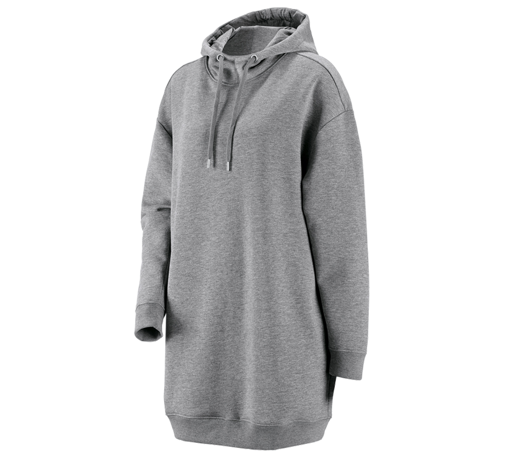 e.s. Oversize Hoody-Sweatshirt poly cotton, Damen
