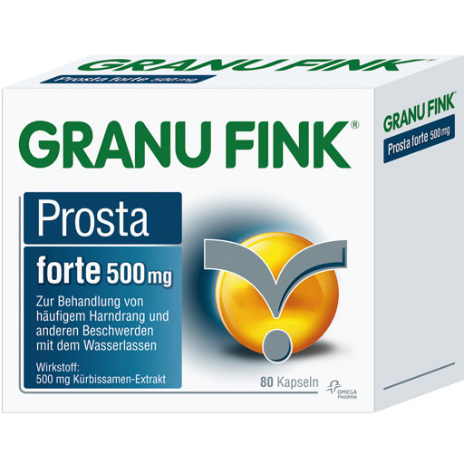 GRANU FINK Prosta forte 500 mg Hartkapseln  80 St  Hartkapseln
