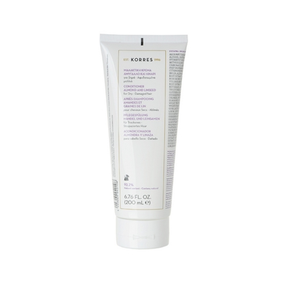 korres Amandes et graines de Lin Après-shampooing (cheveux secs)