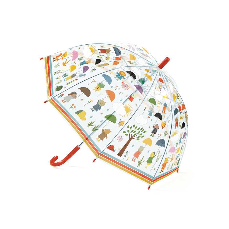 Parapluie sous la pluie Djeco