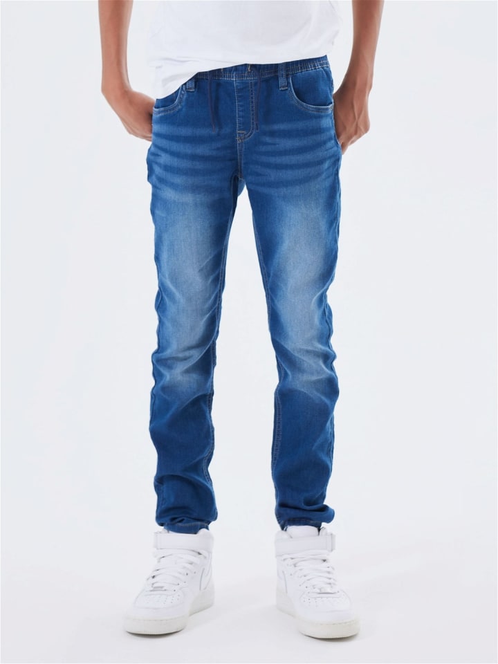 name it Jeans NKMROBIN DNMTHAYERS in dark blue denim günstig kaufen
