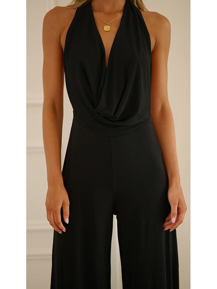 Milan Kiss Jumpsuit in Schwarz günstig kaufen