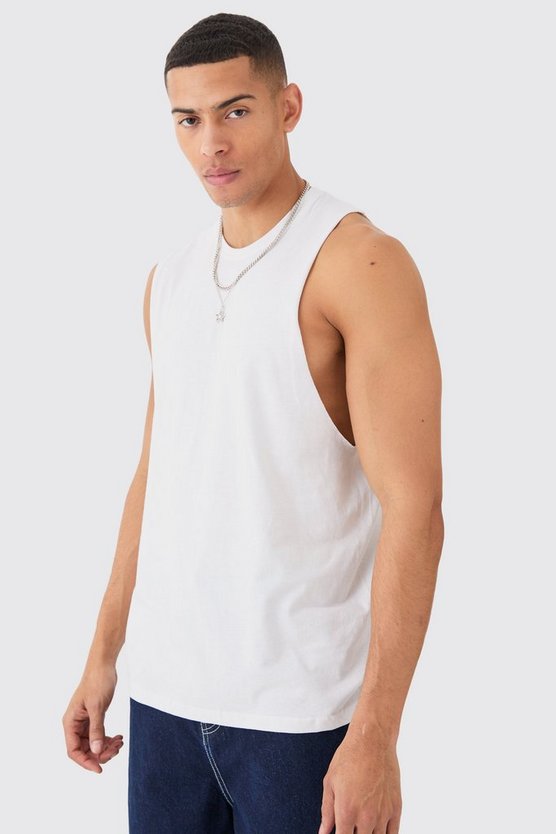 Oversize Tanktop mit Biggie Smalls Print