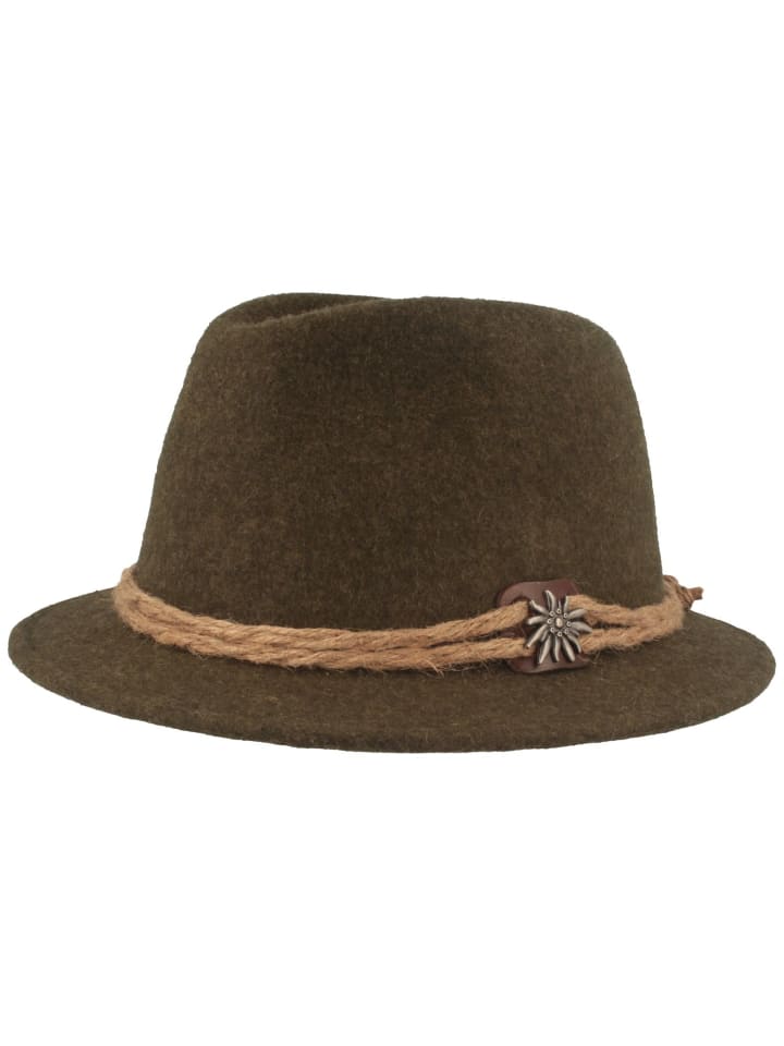 BREITER Trachtenhut in grün günstig kaufen