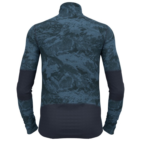 Odlo - Baselayer Top Turtle Neck L/S Half Zip Whistler - Kunstfaserunterwäsche