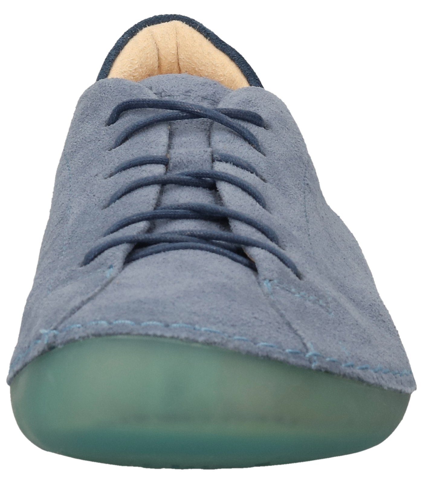 Think! Halbschuhe Veloursleder Schnürschuh
