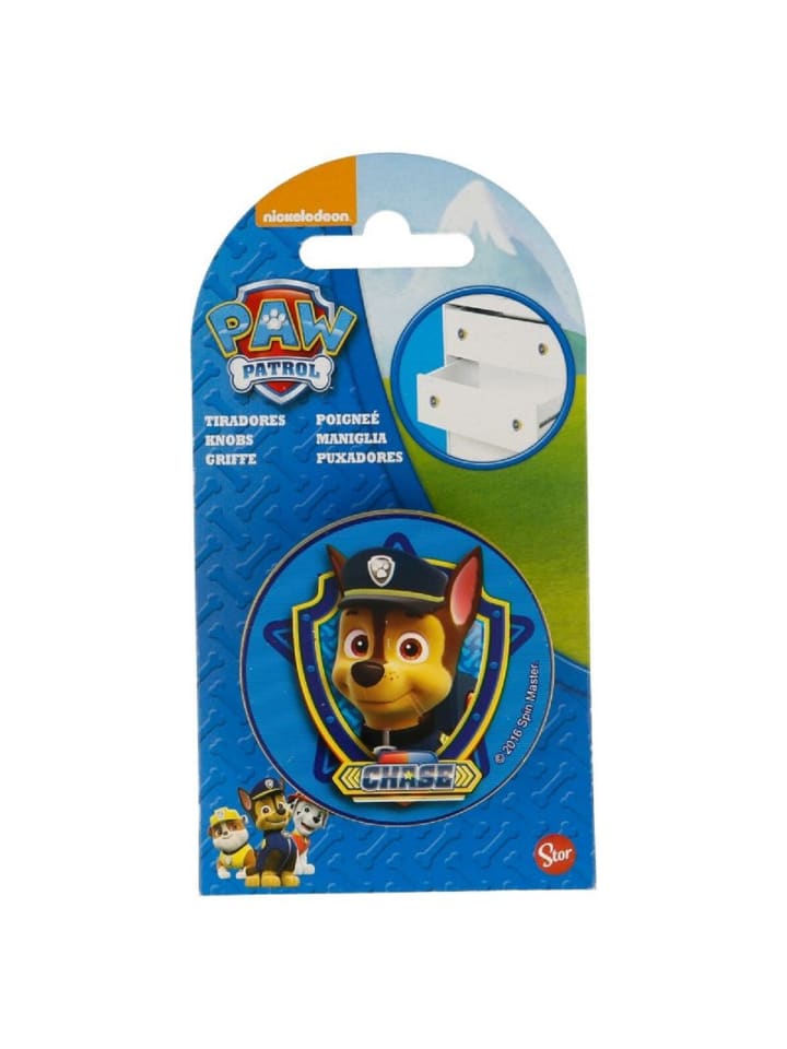 Paw Patrol Paw Patrol Kinderzimmer Schrankknauf – Niedlicher Möbelgriff in Gelb günstig kaufen onesize
