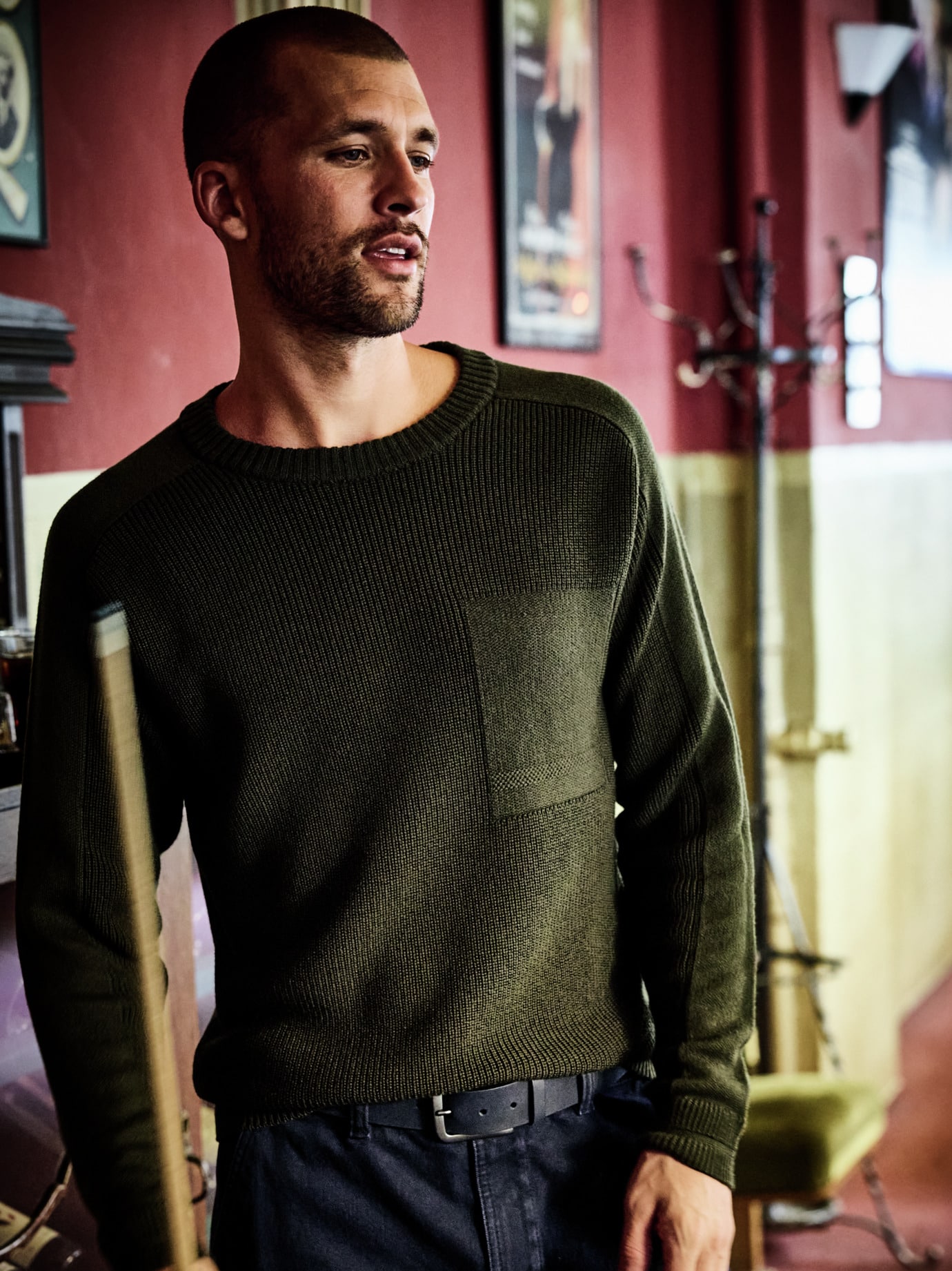 Präziser Pullover