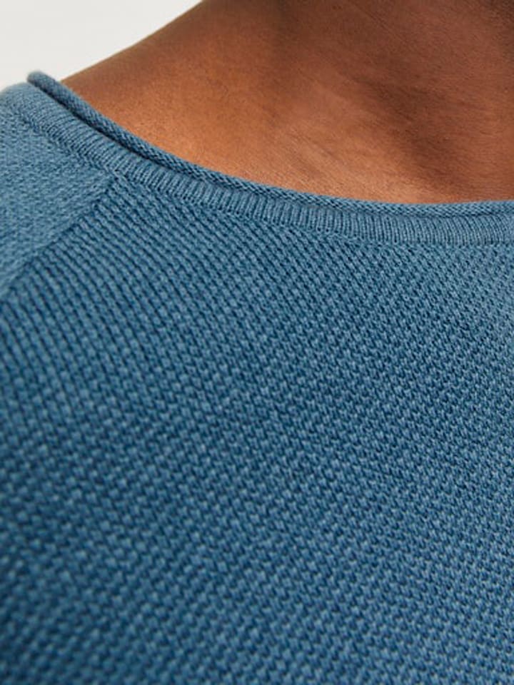 Jack & Jones Pullover in Blau günstig kaufen