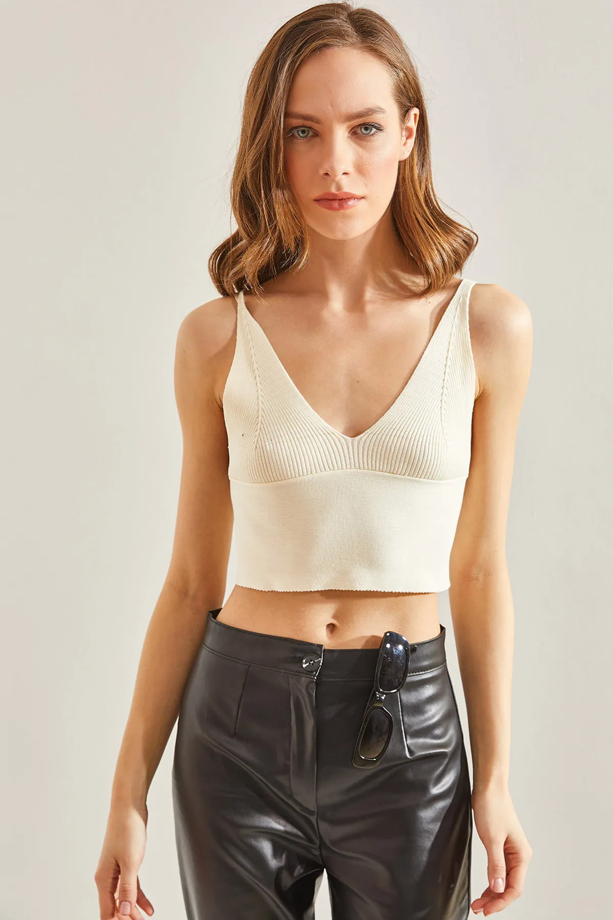 Bianco Lucci  Zweiteiler - Beige - Regular Fit