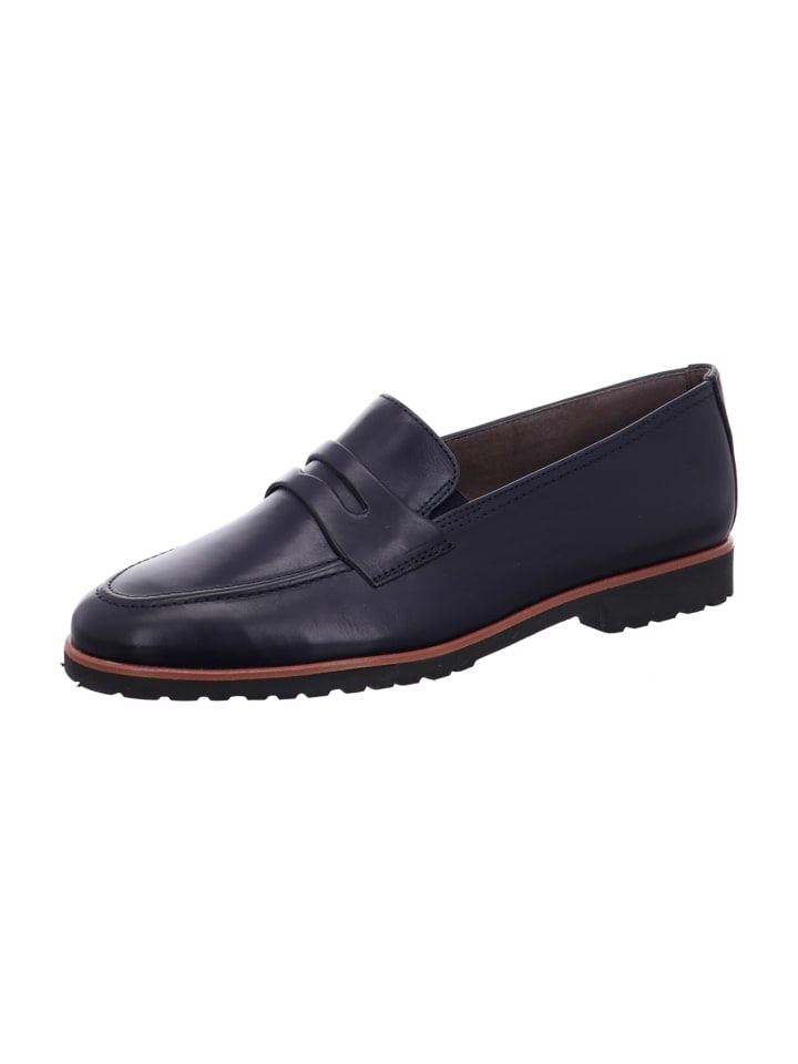 Paul Green Mokassin Slipper in Blau günstig kaufen