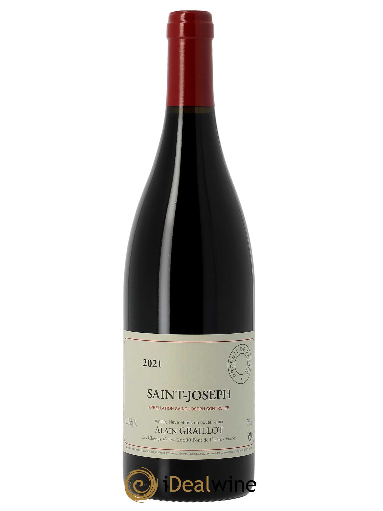 Saint-Joseph Domaine Graillot  2021 - Lot de 1 Bouteille