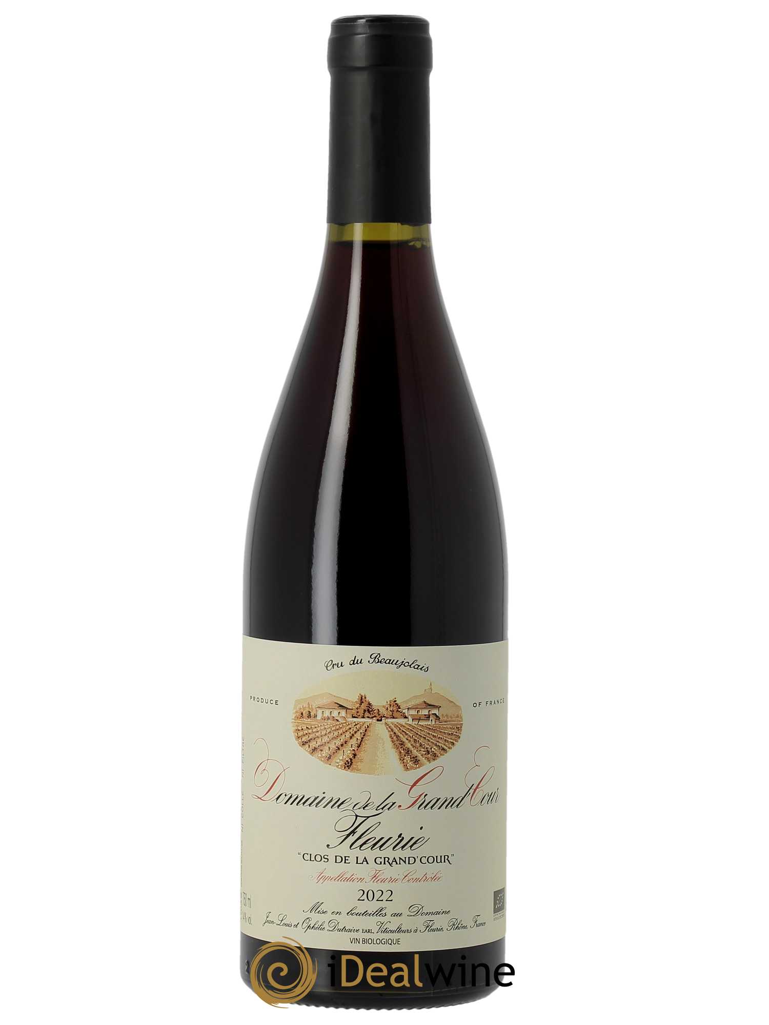 Fleurie Clos de la Grand'Cour Grand'cour (Domaine de la) - Jean-Louis Dutraive  2022 - Lot de 1 Bouteille