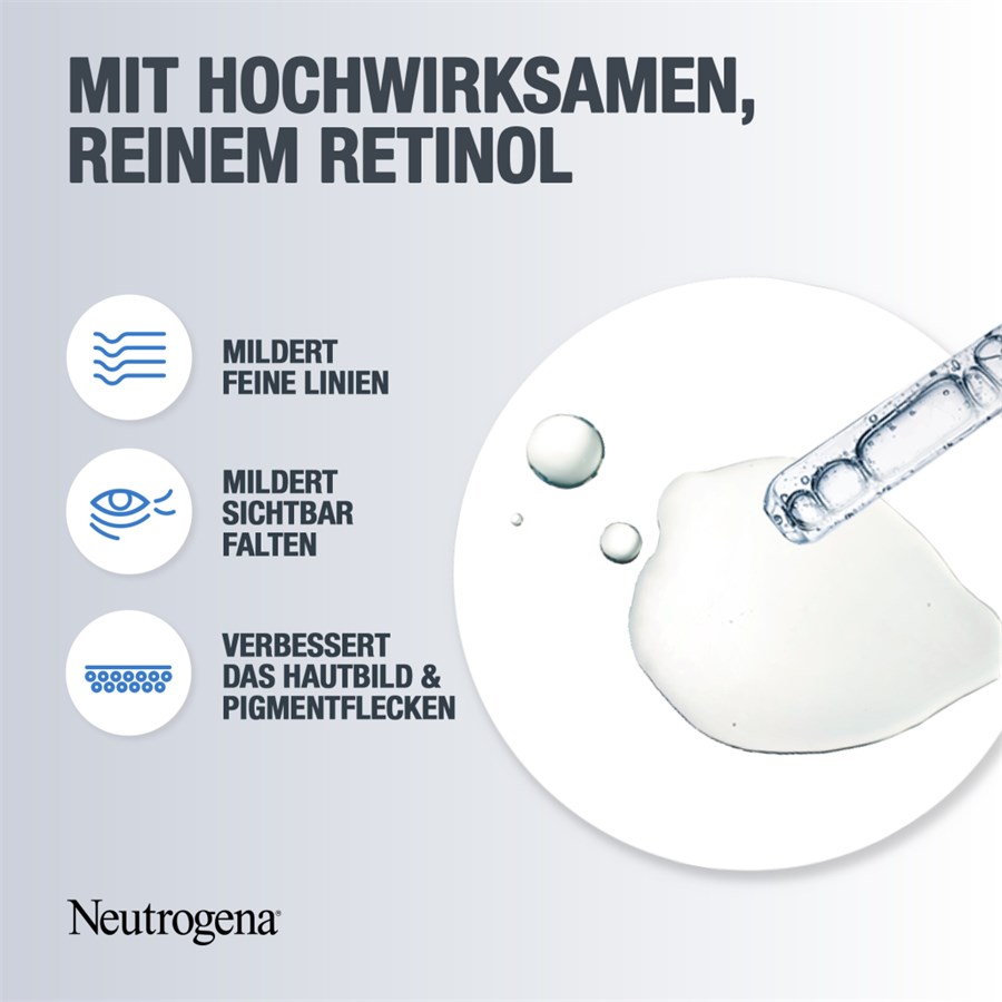 Neutrogena Retinol Boost Tagespflege LSF15 50 ml + Feuchtigkeitspflege Anti-Age Nachtcreme 50 ml