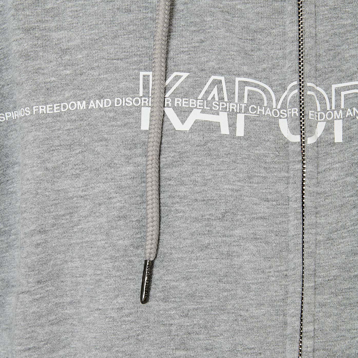 ROLAN  Sweat zippé gris homme