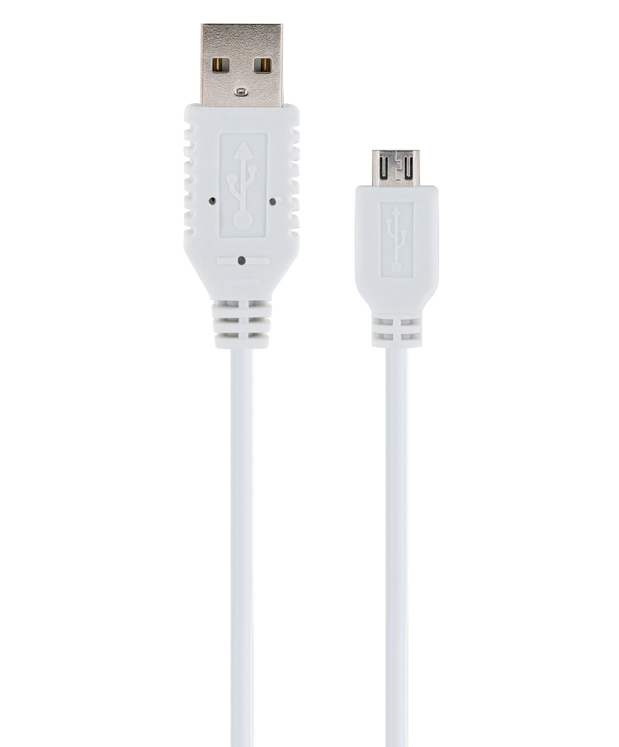 Schwaiger LK200M 2 Meter weißes Micro-USB-Ladekabel