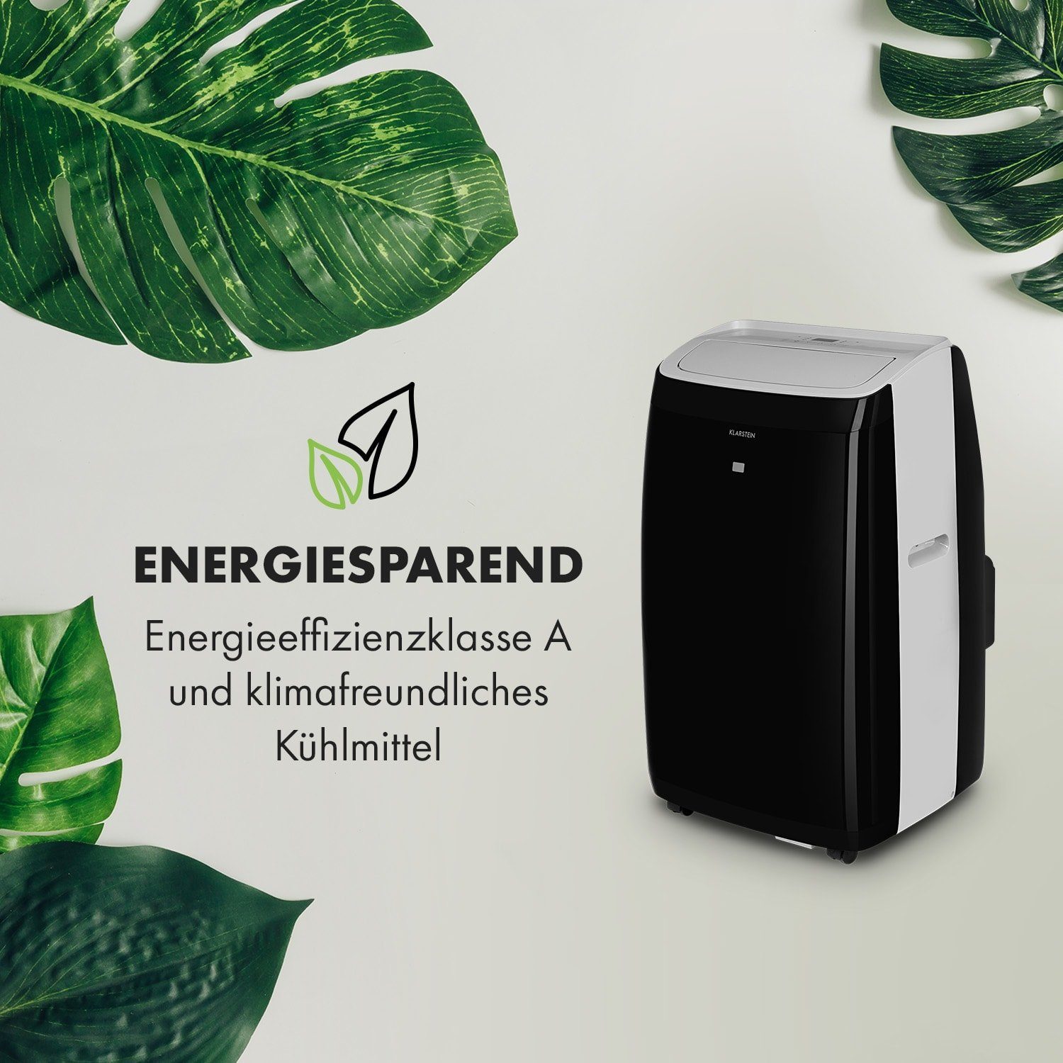 Klarstein Klimagerät Grandbreeze Pro 14K, Klimagerät mobil Air Conditioner Kühlgerät Luftkühler
