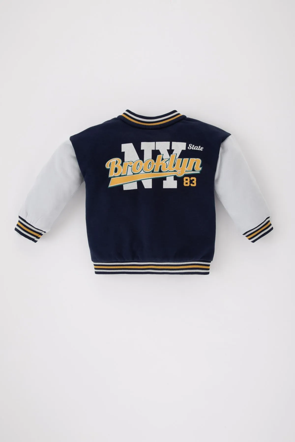 DeFacto  Bedruckte Strickjacke mit College-Kragen für Babys (J) B8542a524sp