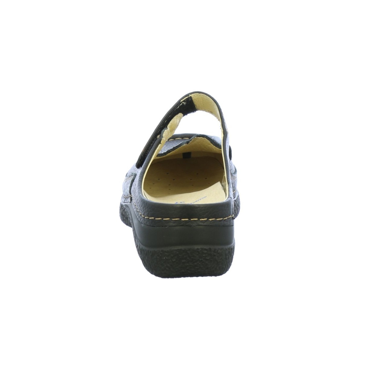 WOLKY Pantoletten schwarz Roll Slipper