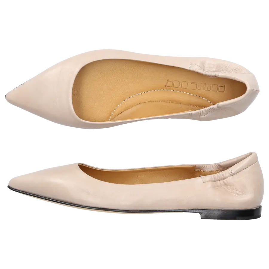 Pomme D`OR - Ballerinas 1720 Nappaleder - beige