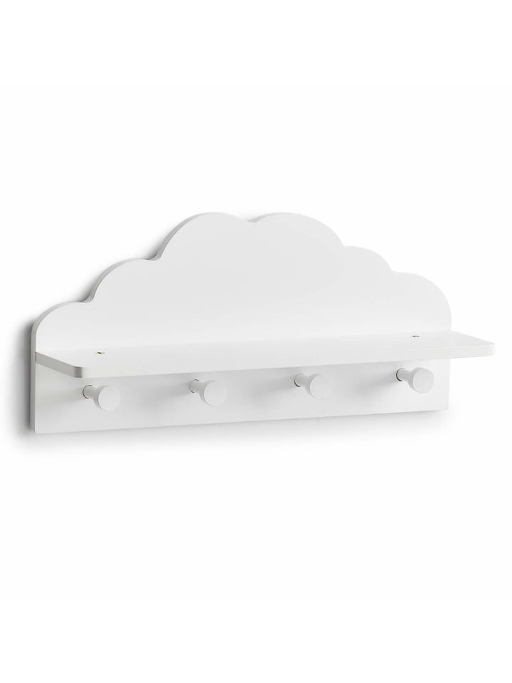Zeller Present Kinder-Wandgarderobe in weiß günstig kaufen onesize