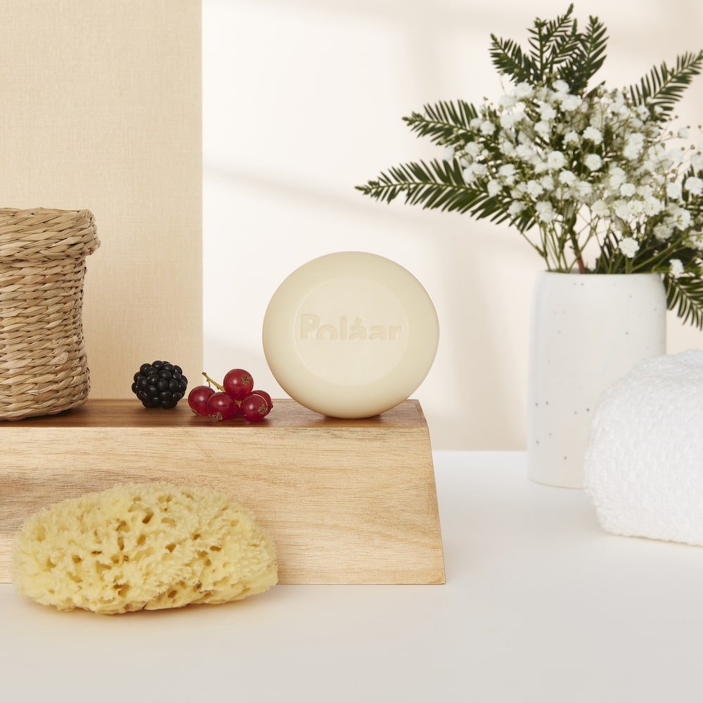 Polaar La Véritable Crème de Laponie Savon Surgras aux 3 Baies Arctiques