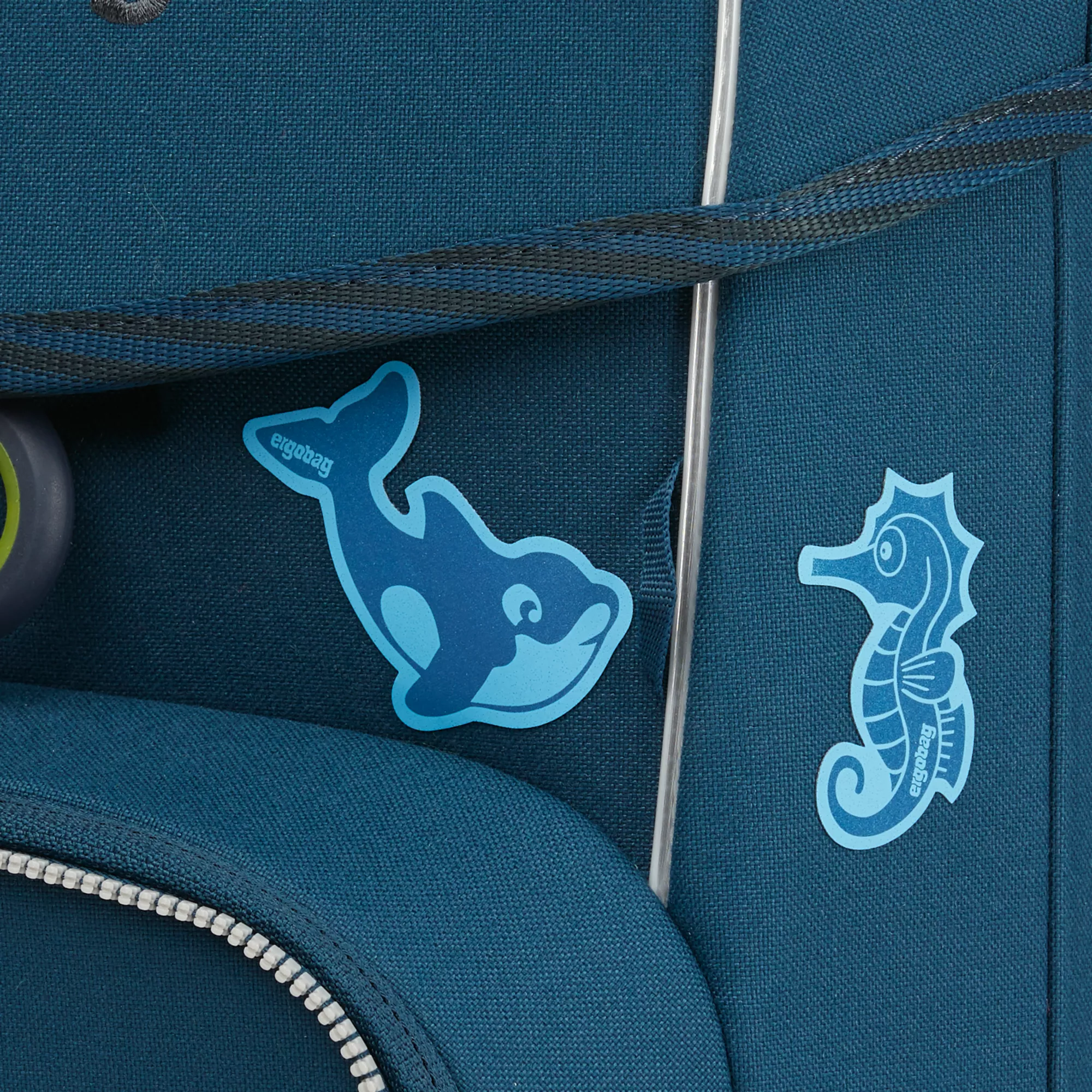 ergobag Sticker Reflexie-Sticker Meeresbewohner