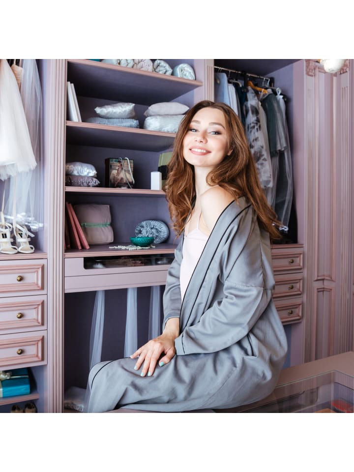 relaxdays Kleiderbügel Schalhalter in Gold günstig kaufen onesize