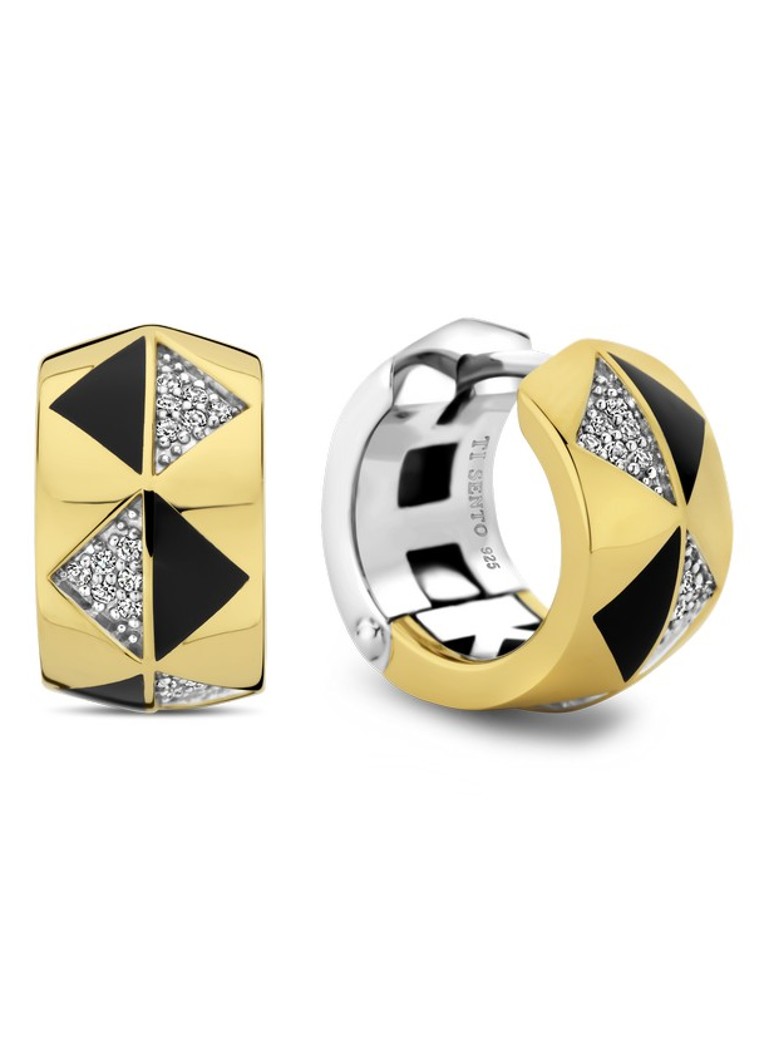 TI SENTO - Milano Gold-plated Earrings 7987BL