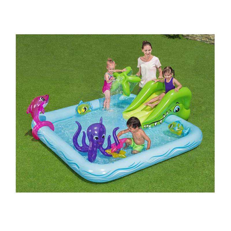 Aire de jeux pataugeoire animaux aquatiques Bestway