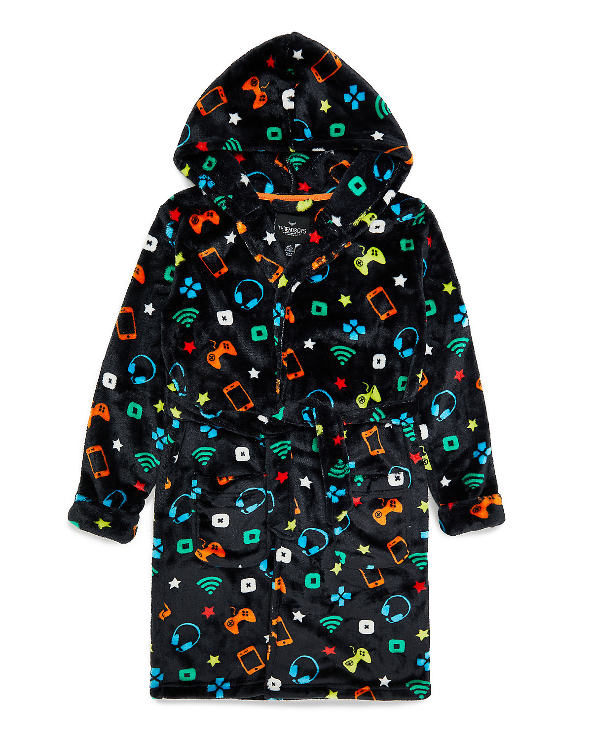 Bademantel THB Powder Plush Dressing Gown Swansea Bademäntel für Jungen