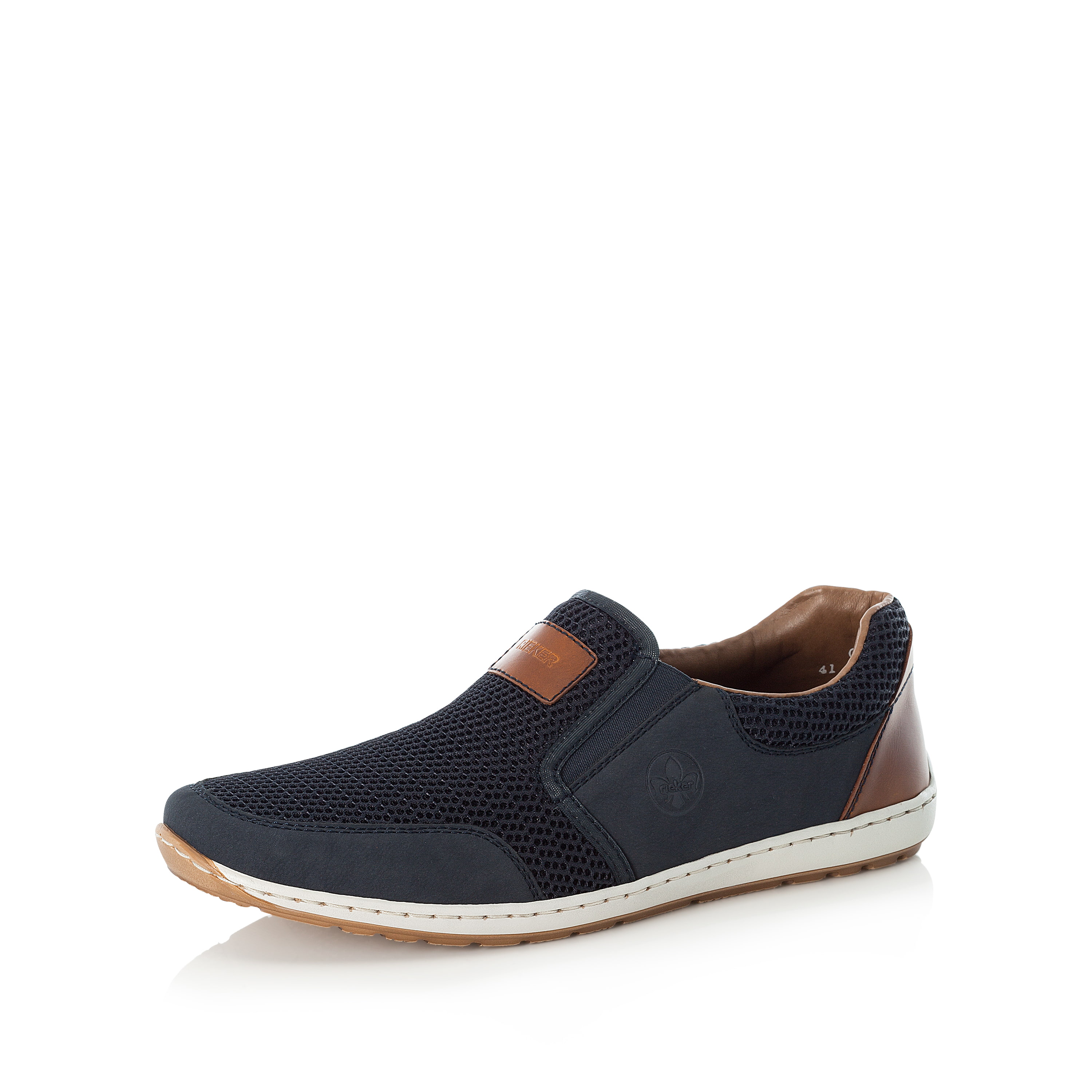 Rieker Herren Slipper schieferblau