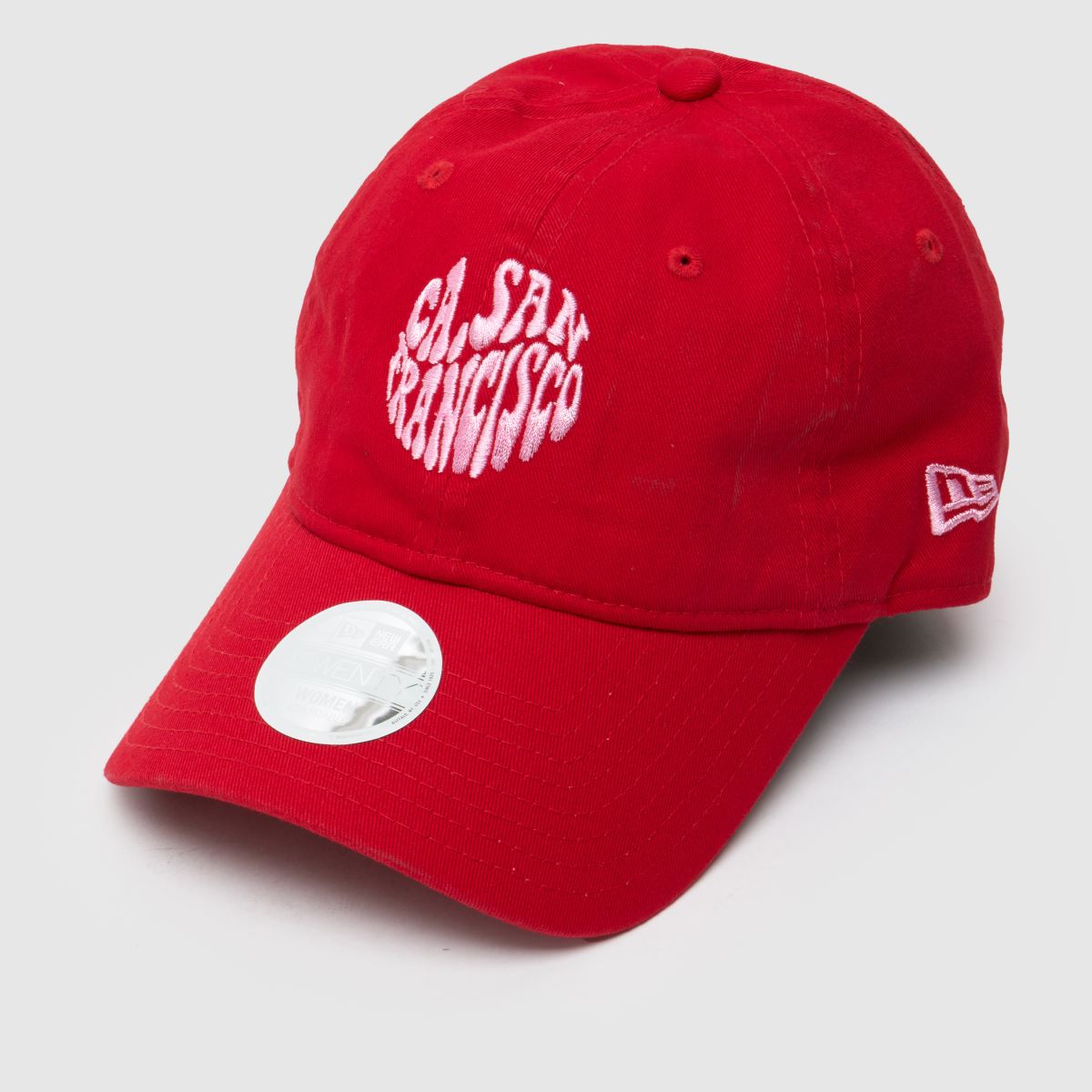 New Era Red City Washed 9twenty sapka