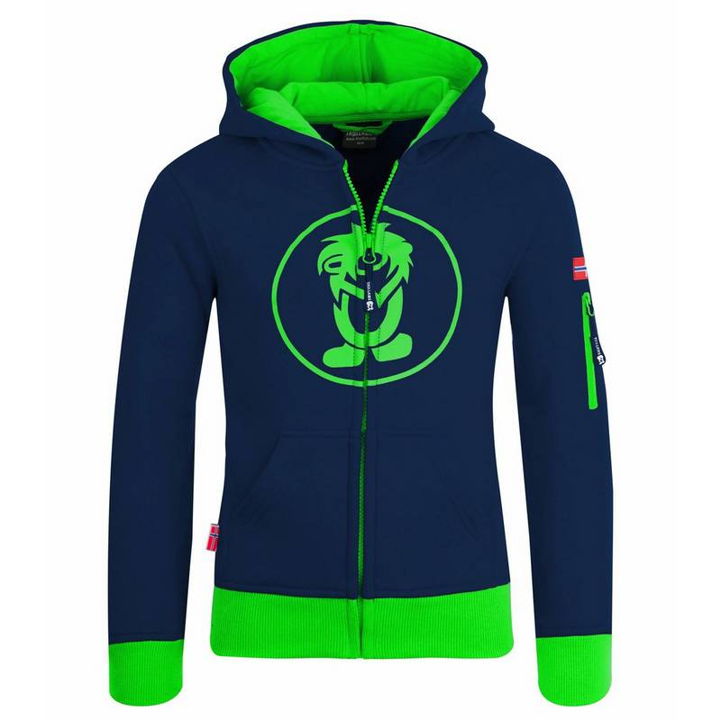 Trollkids Sortland Hoodie Kinder