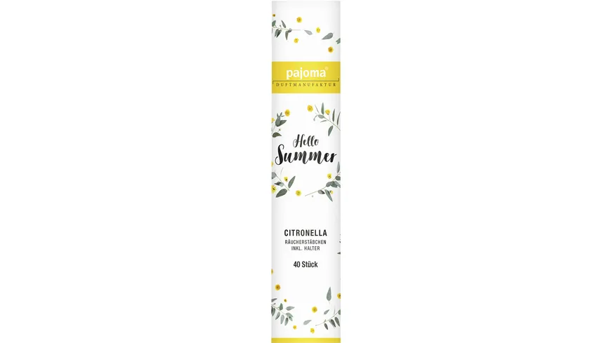 pajoma Räucherstäbchen Citronella mit Halter