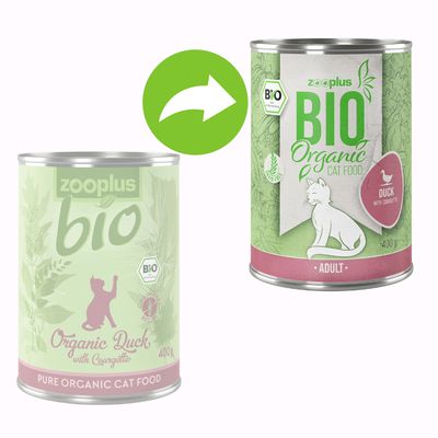 zooplus Bio Ente mit Bio Zucchini