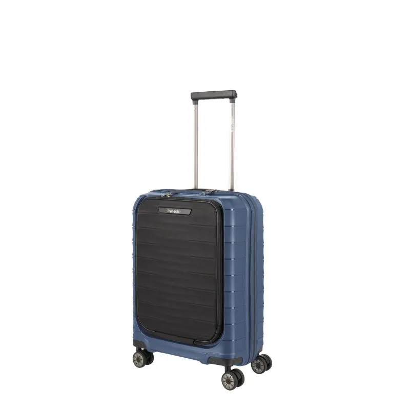 Travelite MOOBY Bordtrolley S mit Vortasche (55 cm) - Marine