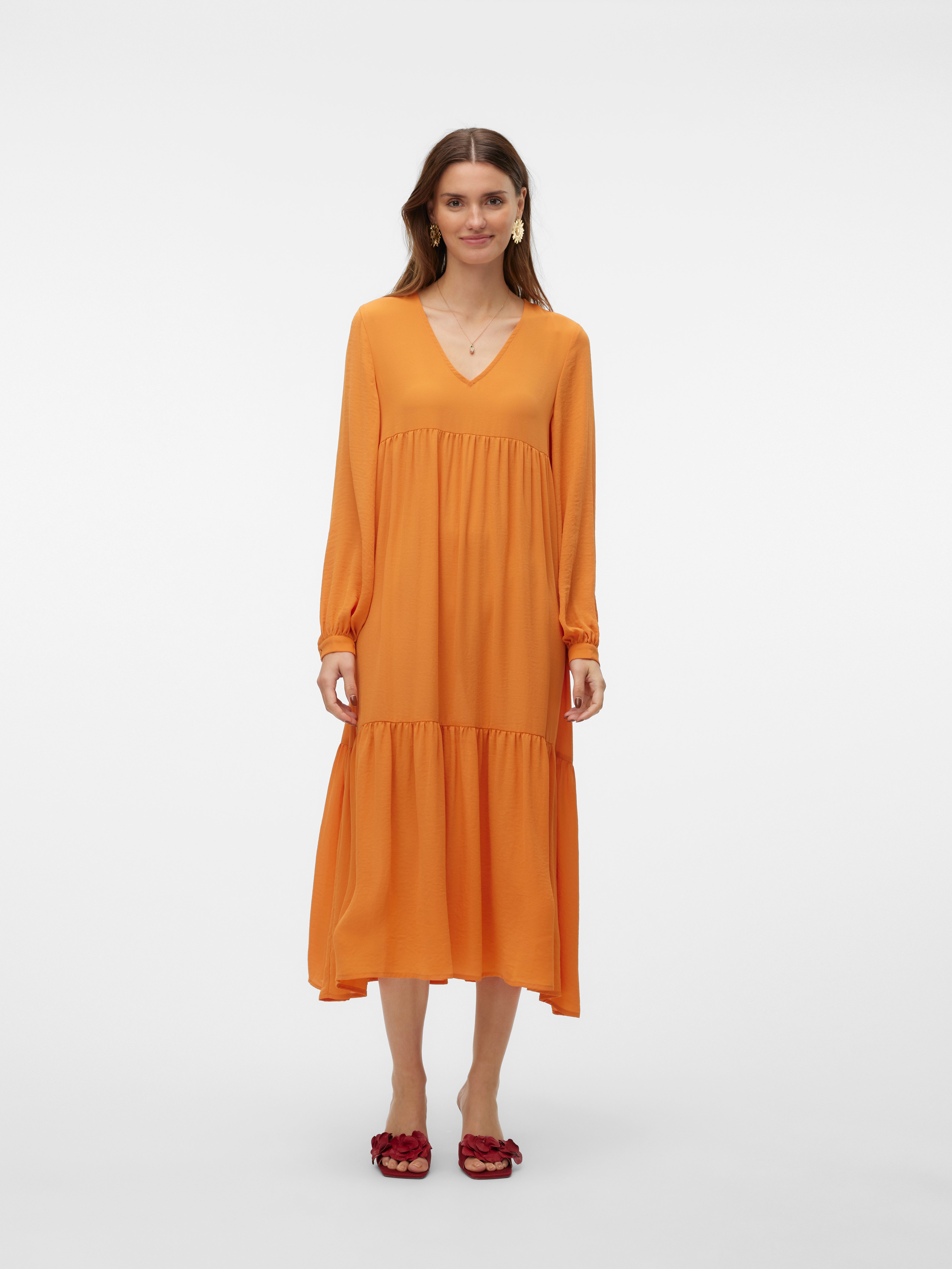 VMZIGGA Langes Kleid