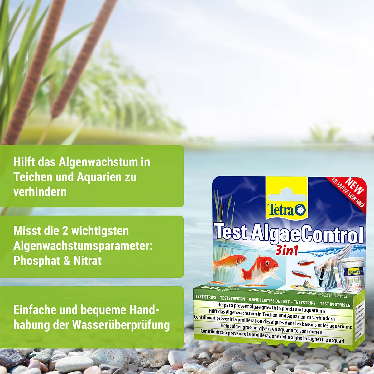 Tetra Wassertest AlgaeControl 3in1 günstig kaufen