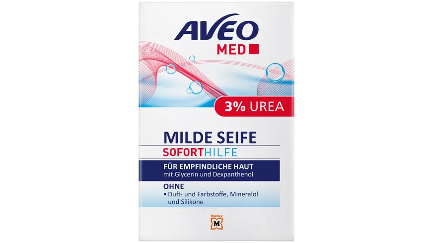 AVEO MED Milde Seife - Urea 100 g