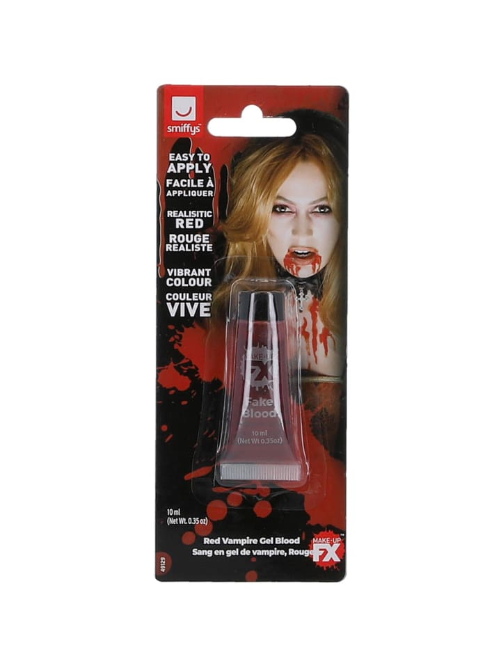 COFI 1453 Smiffys Vampirblut Kunstblut – Rotes Spezialeffekt-Blut in 10ml Tube in Rot günstig kaufen 10