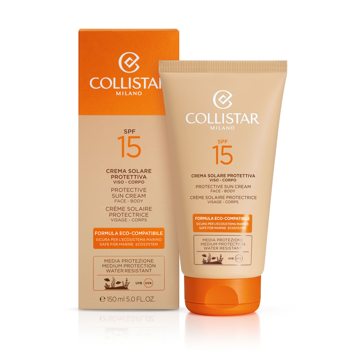 Collistar Protectrice Eco Crème Solaire SPF 15
