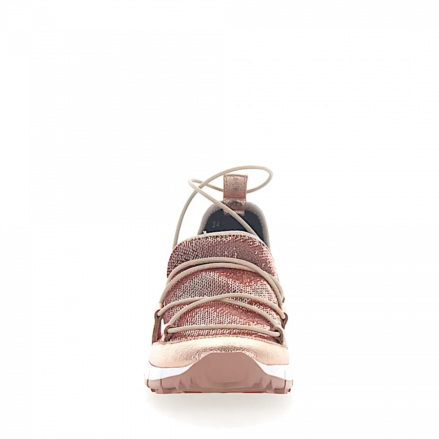 Jimmy Choo - Sneaker Logo Pailletten rosé - pink